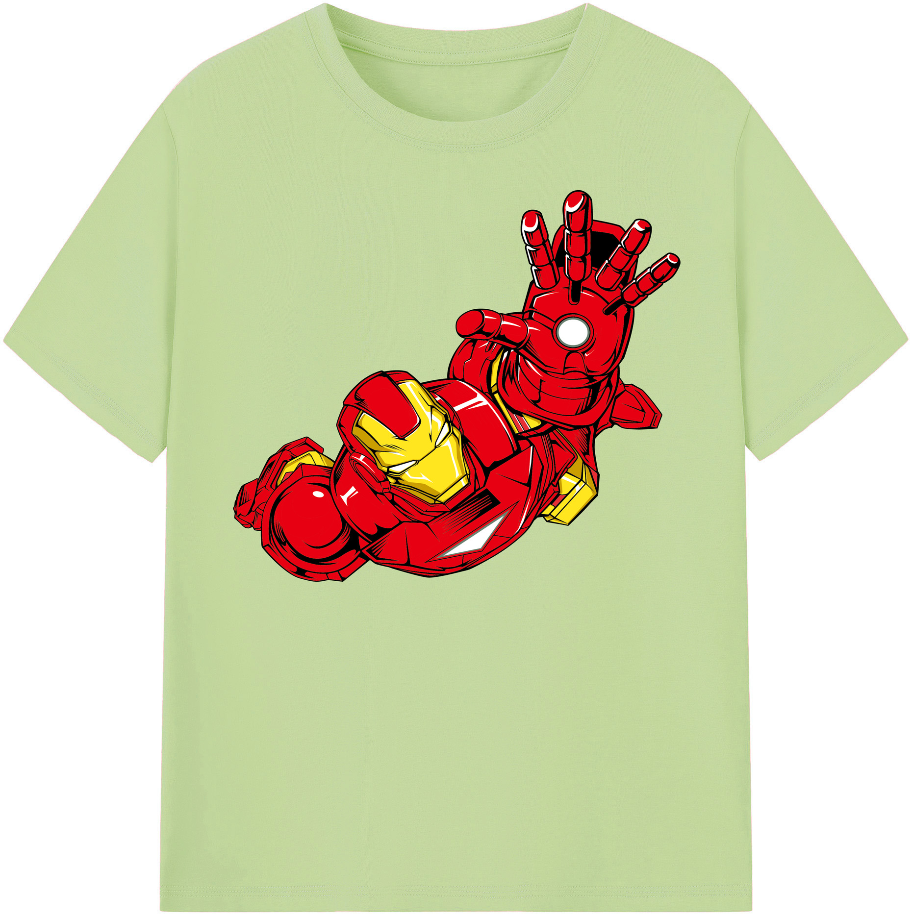（画像用） アベンジャーズ The Avengers 綿100％半袖Tシャツ（フロントプリント）
